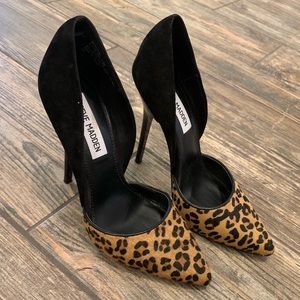 Steve Madden Leopard Stiletto Heels